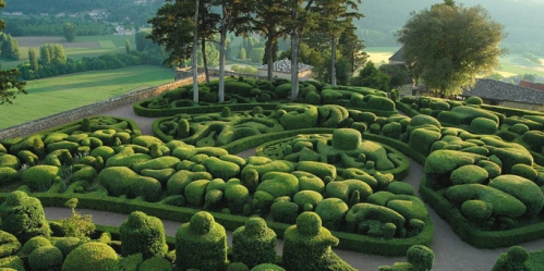 Jardim Suspenso de Marqueyssac, Vale de Dordogne, França